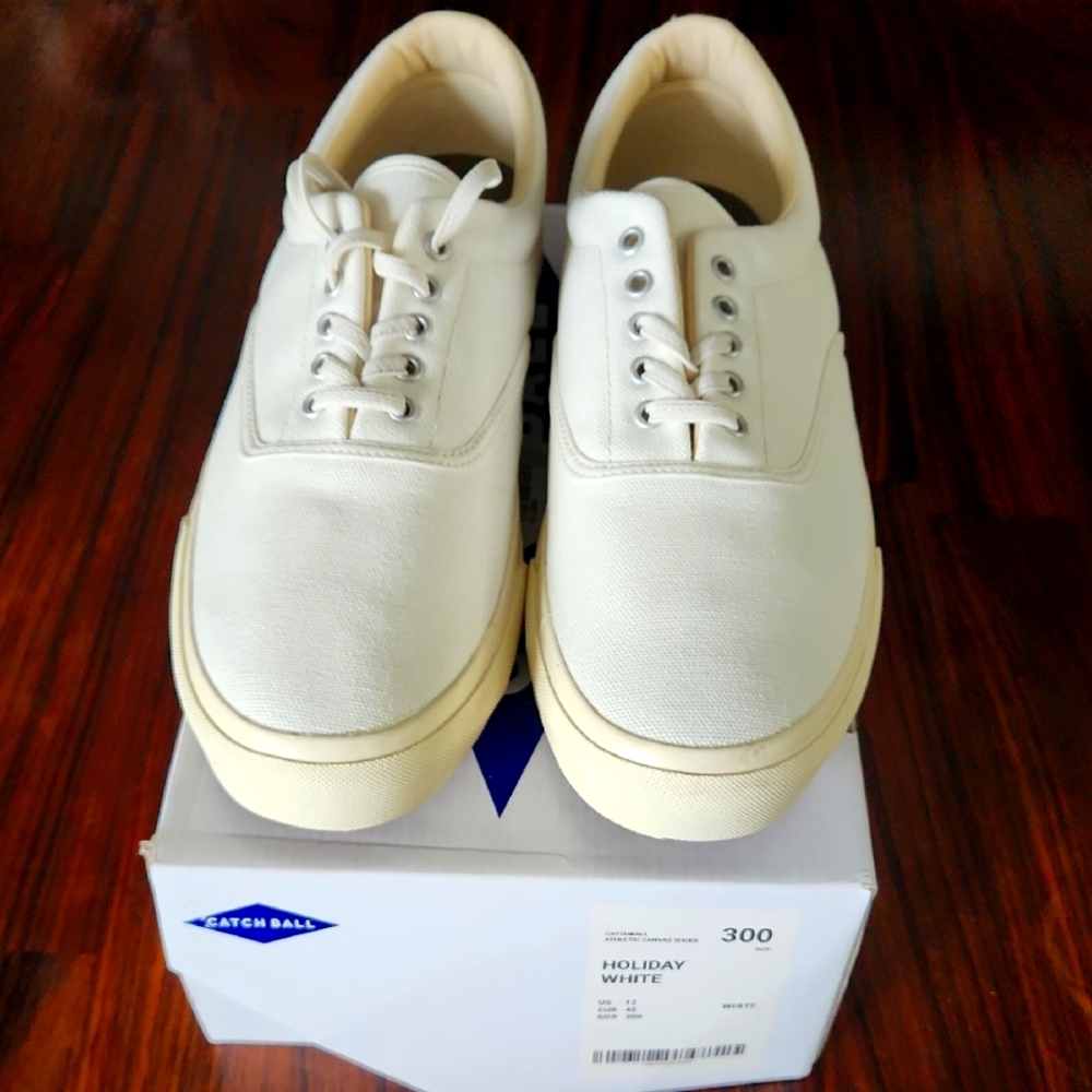 Todd Snyder X Catchball Atheltic Canvas Sneaker Size 12